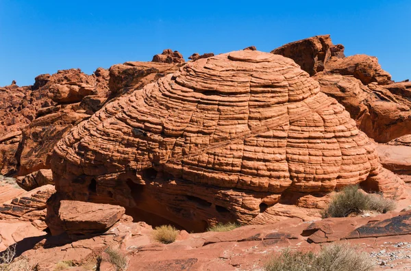 Formazione rocciosa nella Valle del Fuoco — Foto Stock