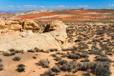 Kum taşı oluşumu içinde çöl Güney Nevada