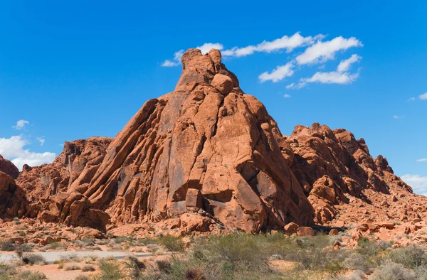 Red Landscape of the Nevada desert — Stock Photo, Image