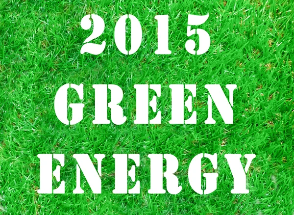 2015 ENERGIA VERDE — Fotografia de Stock