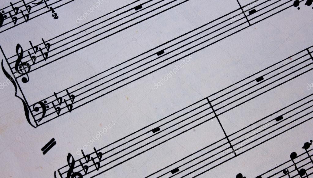 Piano Musical Staff Stock Photo By C Bravomozza