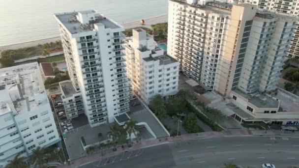 Apartamenty panoramiczny widok na morze — Wideo stockowe