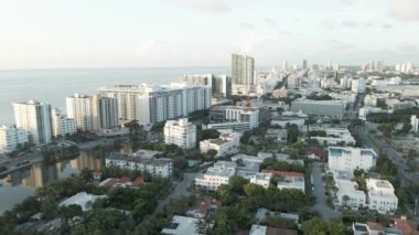 Sinematik Miami Sahili görüntüleri