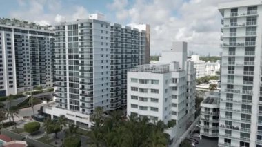 Binalar arası uçuş sinematik görünüm