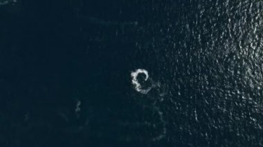 Jet ski sürücüleri Meksika 'daki Pasifik Okyanusu kıyısında eğlendiler.