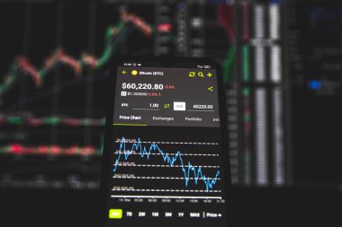 Şifreli döviz şeması. Bitcoin fiyatı 60.000 dolara kadar çıkıyor. Blok zinciri ve dijital para