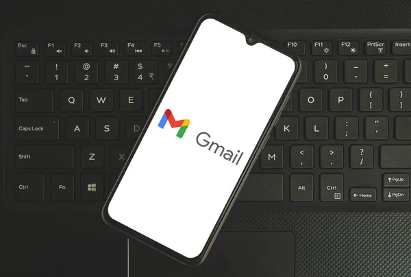 Gmail Ist Ein Kostenloser Mail Dienst Von Google 2019 Hatte — Stockfoto