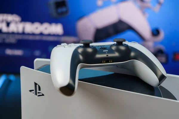 Sony Playstation Игровой Компьютер Нового Поколения — стоковое фото