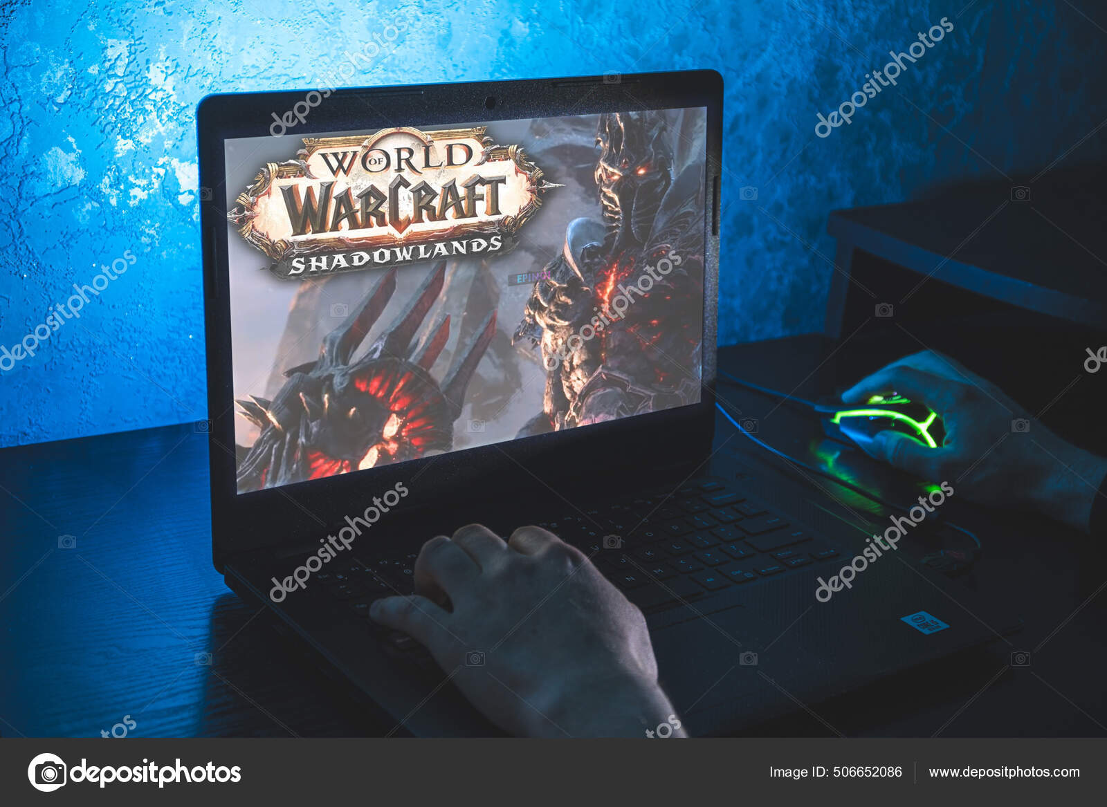 World Warcraft Jogo Rpg Massivamente Multijogador Online Jogo Computador  Vídeo — Fotografia de Stock Editorial © rokas91 #506652086