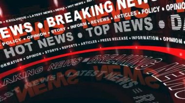 Son dakika haberi - kelime döndürülmüş