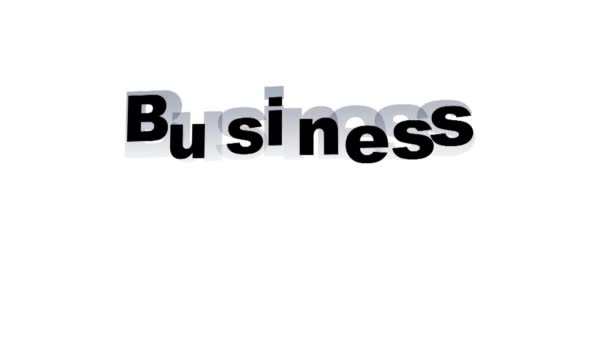 BUSINESS ideias conceituais — Vídeo de Stock