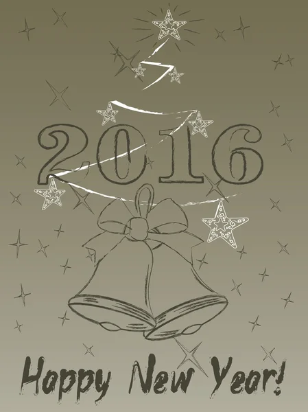 Mutlu yıllar kartı.