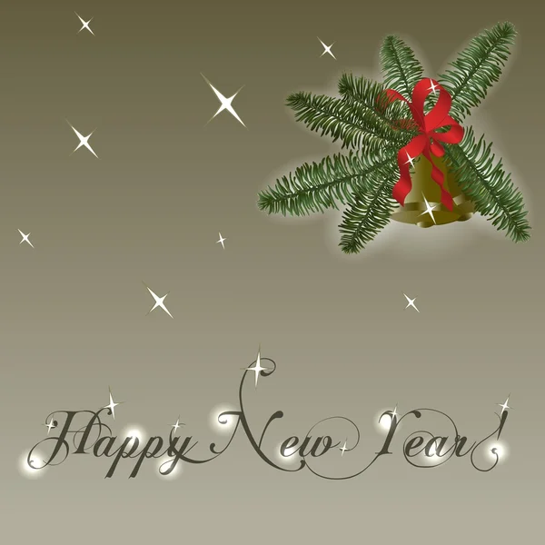 Yeni yıl tebrik kartı