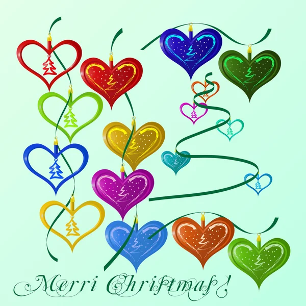 Kalpler dekorasyon kümesi