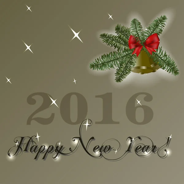 Yeni yıl tebrik kartı