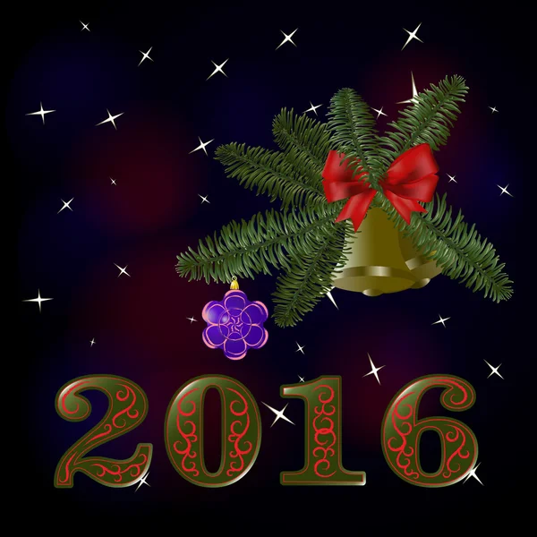 Yeni yıl tebrik kartı