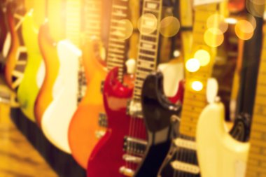 arka plan için bulanık gitar toplama