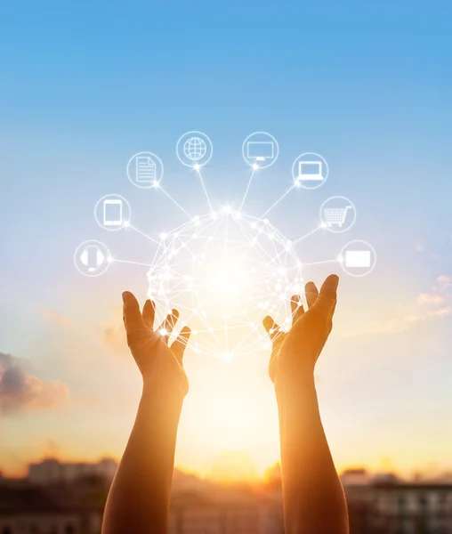 Daire küresel ağ bağlantısı, Omni kanal holding eller 