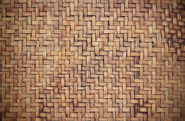 Grunge antigua naturaleza bambú cesta textura fondo —  Fotos de Stock