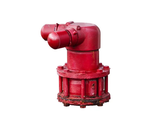 Fire hydrant for fireman, isolated background — Stock Photo, Image