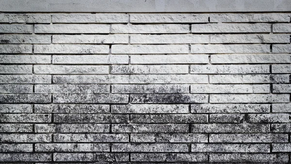 Antiguo fondo de pared de ladrillo blanco — Foto de Stock
