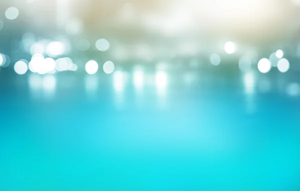 Abstraktes Hintergrundlicht auf Schwimmbad, pastellfarbenes Unschärfekonzept — Stockfoto