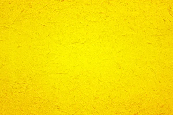 Yellow paper texture for background — Stock Photo, Image