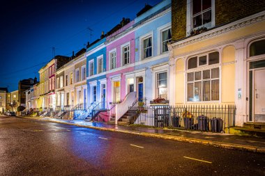 Gece Notting Hill, Londra, İngiltere