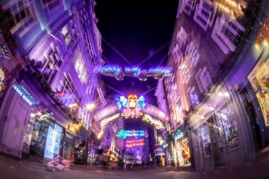 Carnaby Noel için dekore edildi, Londra