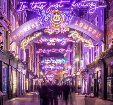 2018 'deki Carnaby Noel süslemeleri, Londra