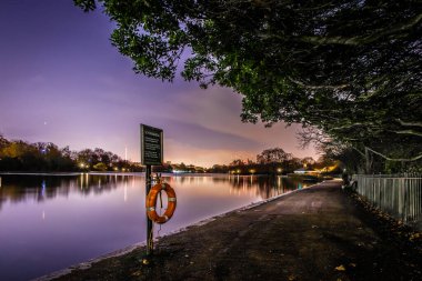 Hyde Park Gölü Gece, Londra