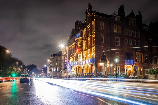 Pub Weihnachtlich Dekoriert London — Stockfoto