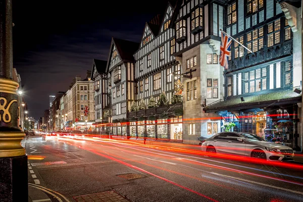 クリスマスライト2016 Carnaby ロンドン イギリス — ストック写真