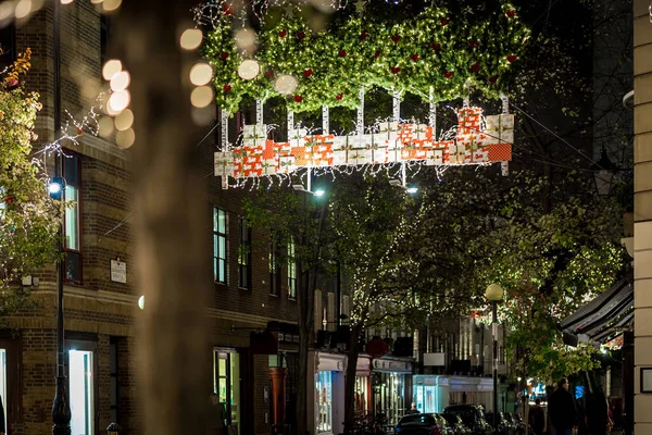 Seven Dials Christmas Time London — Stock Photo, Image