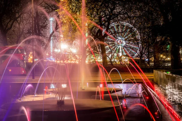 Рождественская Ярмарка Гайд Парке Лондон — стоковое фото