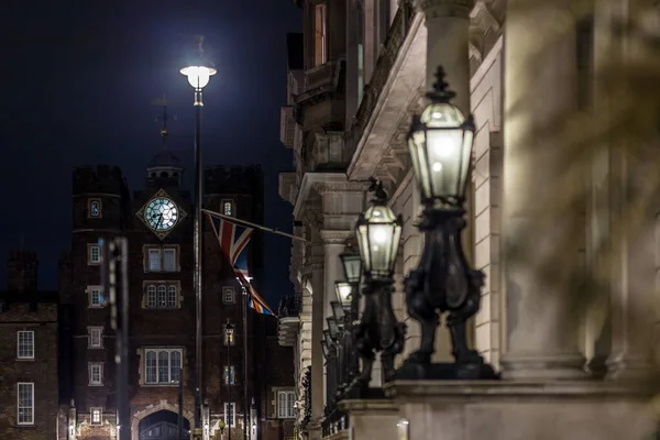 Mayfair Winterabend London — Stockfoto