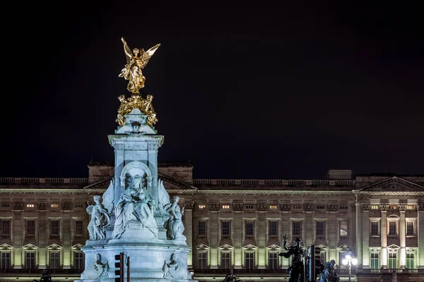 Palacio Buckingham Noche Invierno Londres Reino Unido — Foto de Stock