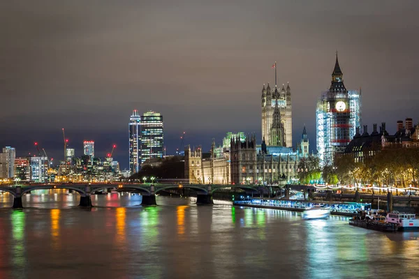 Big Ben Construcción Londres Reino Unido — Foto de Stock