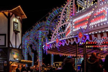2016 'da Hyde Park' ta Noel panayırı, Londra