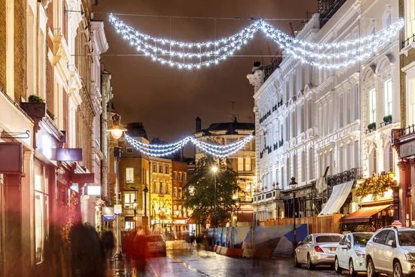 クリスマスライト2016 Covent Garden ロンドン イギリス — ストック写真
