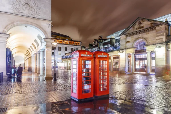 Рождественские Огни 2016 Года Covent Garden London England — стоковое фото