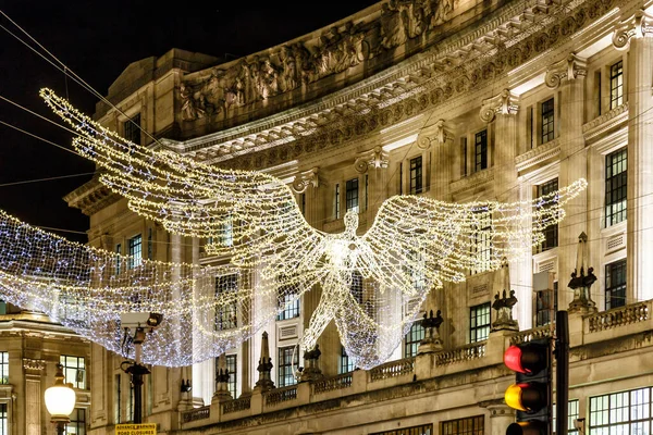 Kerstverlichting Londen — Stockfoto