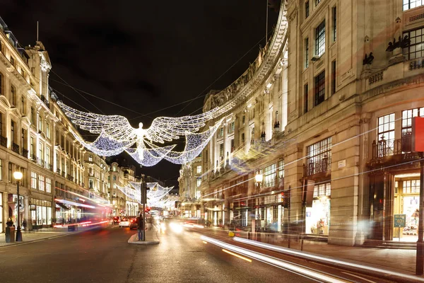 Luci Natale Londra — Foto Stock