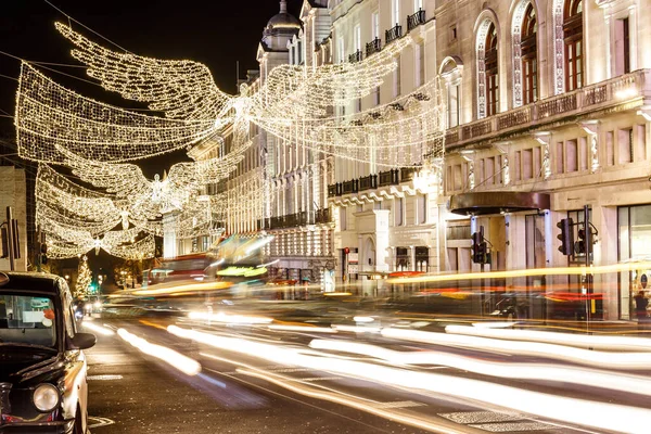 Luci Natale 2016 Londra Inghilterra — Foto Stock