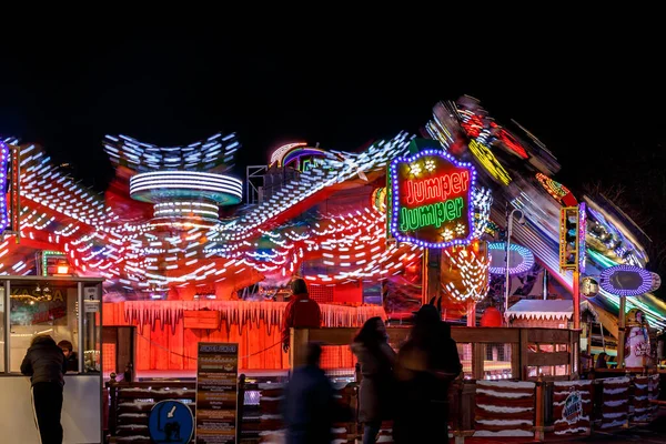 Feria Navidad Hyde Park 2016 Londres —  Fotos de Stock