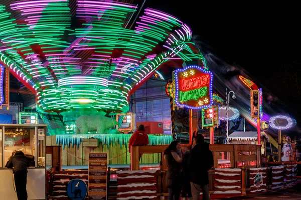 Feria Navidad Hyde Park 2016 Londres — Foto de Stock