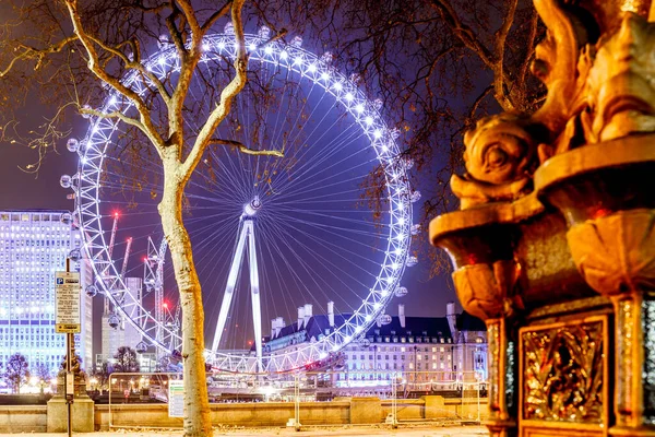 Luces Navidad Londres Reino Unido —  Fotos de Stock