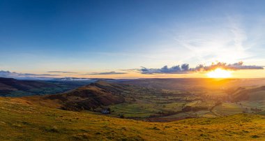 Annemin Peak Bölgesi 'ndeki manzarası, İngiltere' nin Pensilvanya 'nın güney ucunda bir tepelik bölge.