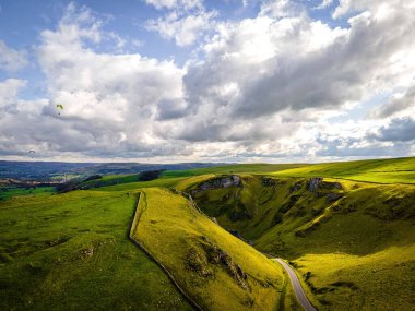 Peak bölgesinde paragliding, İngiltere 'de Pensilvanya' nın güney ucunda yer alan bir arazi.
