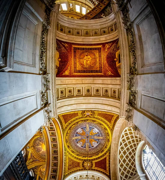 Innenansicht Der Paul Kathedrale London England Großbritannien — Stockfoto